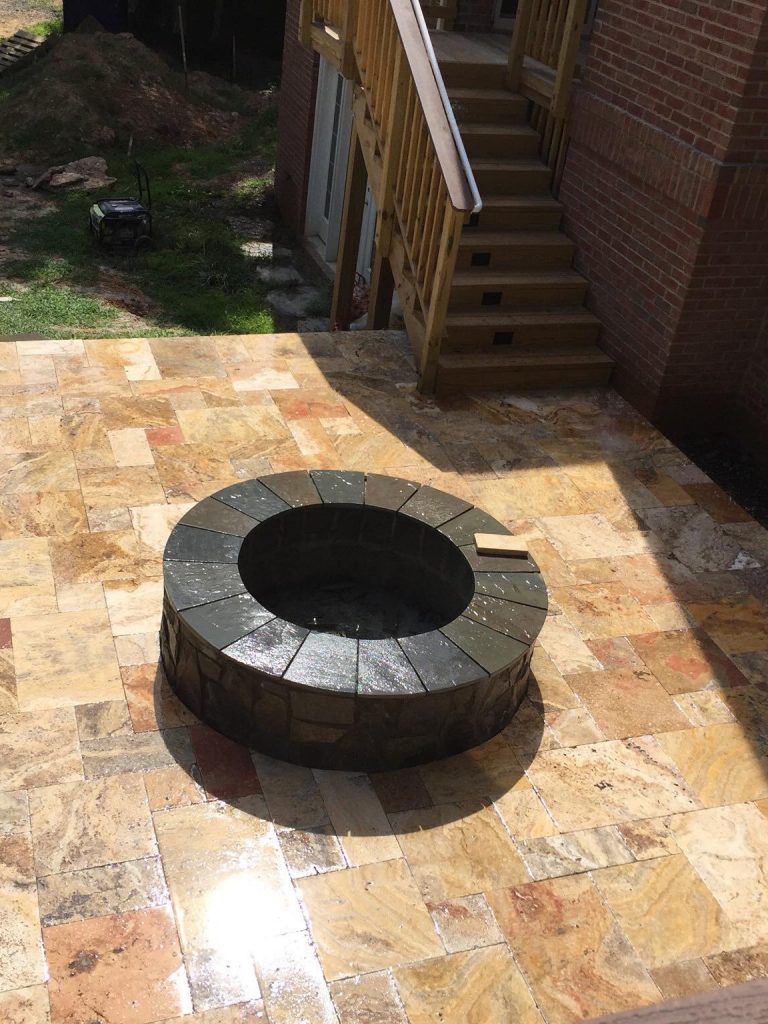 Stone & Needle | Firepit Design